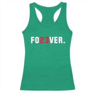 Classic Baseball Jersey Number 23 Racerback Tank Top Fo23ever #23 Vintage Sports Fan - Print Your Wear
