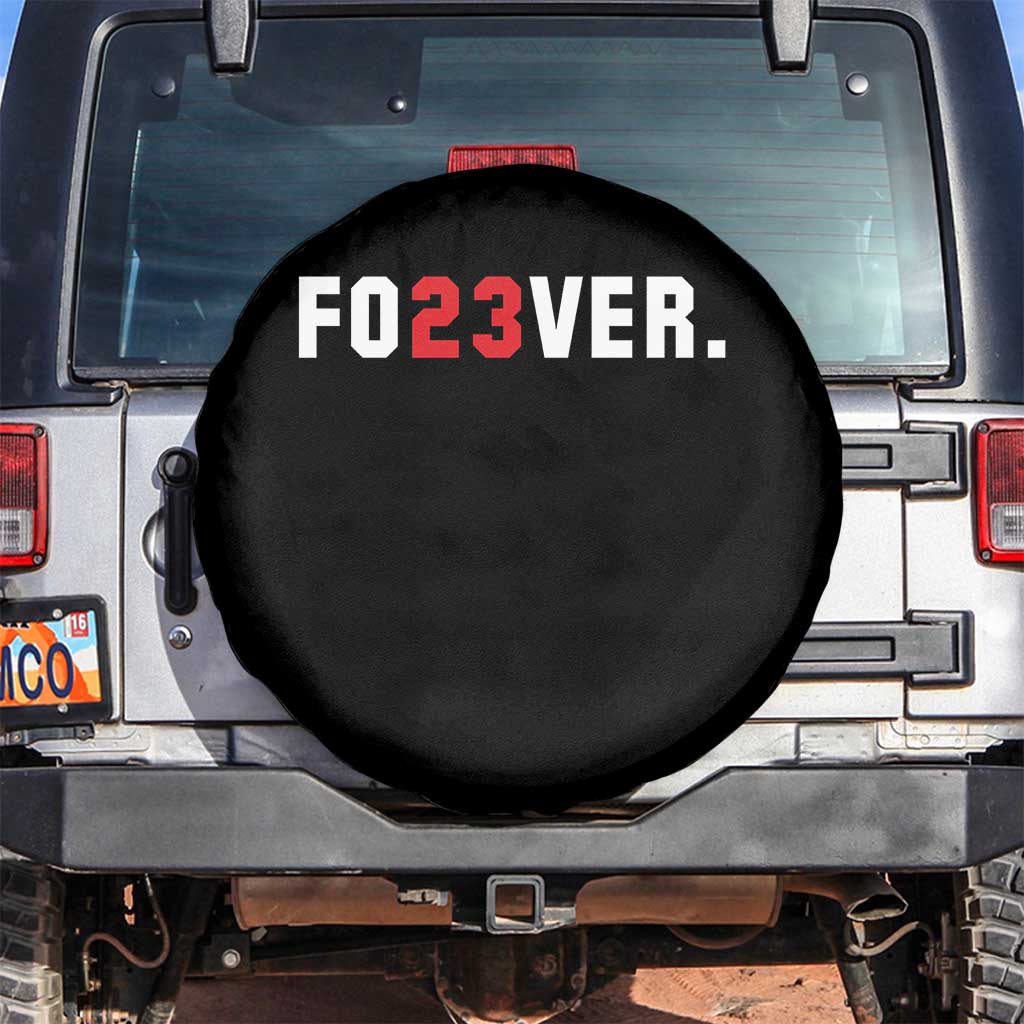 Classic Baseball Jersey Number 23 Spare Tire Cover Fo23ever #23 Vintage Sports Fan - Print Your Wear
