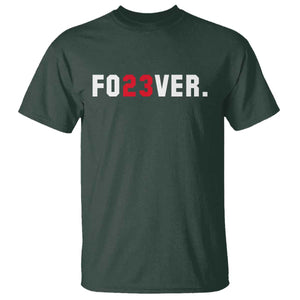 Classic Baseball Jersey Number 23 T Shirt Fo23ever #23 Vintage Sports Fan - Print Your Wear