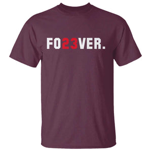 Classic Baseball Jersey Number 23 T Shirt Fo23ever #23 Vintage Sports Fan - Print Your Wear