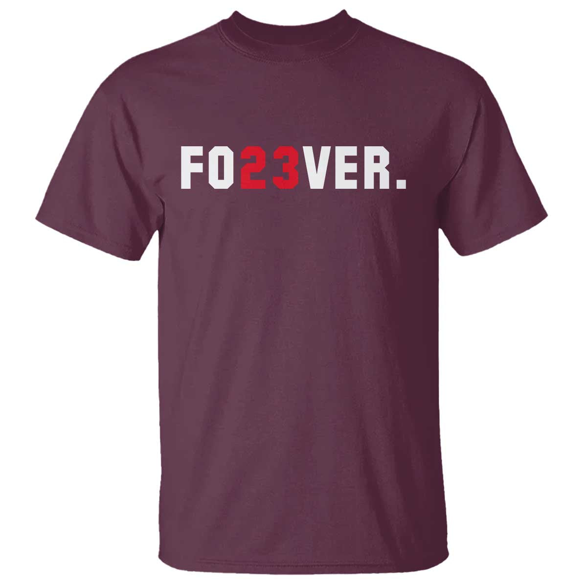 Classic Baseball Jersey Number 23 T Shirt Fo23ever #23 Vintage Sports Fan - Print Your Wear