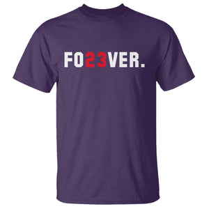 Classic Baseball Jersey Number 23 T Shirt Fo23ever #23 Vintage Sports Fan - Print Your Wear