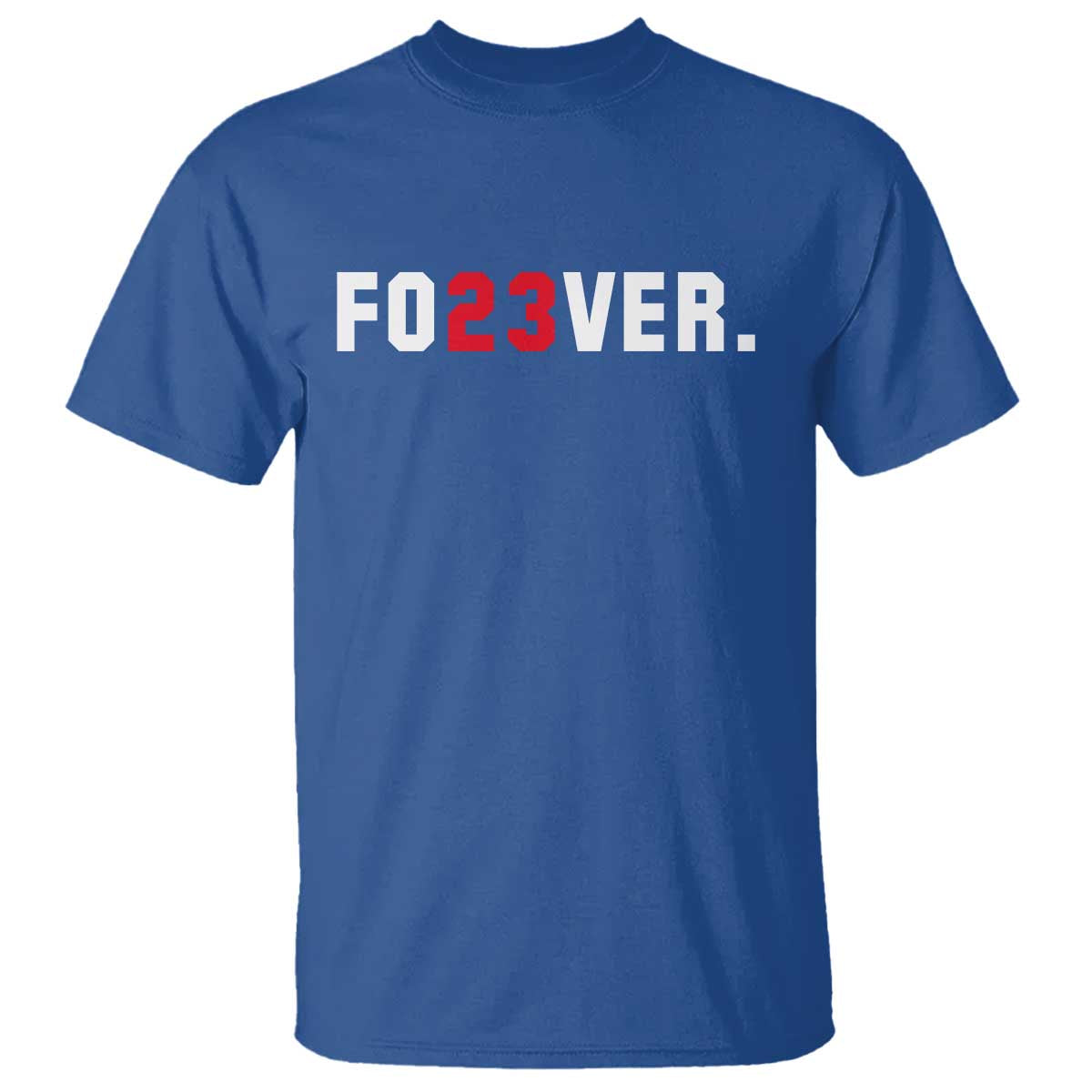 Classic Baseball Jersey Number 23 T Shirt Fo23ever #23 Vintage Sports Fan - Print Your Wear