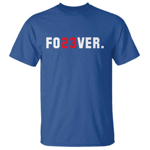 Classic Baseball Jersey Number 23 T Shirt Fo23ever #23 Vintage Sports Fan - Print Your Wear