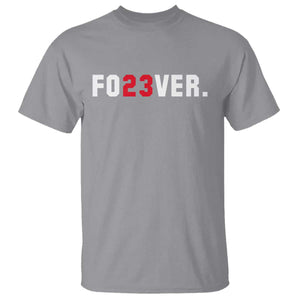 Classic Baseball Jersey Number 23 T Shirt Fo23ever #23 Vintage Sports Fan - Print Your Wear