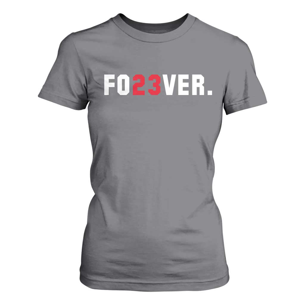 Classic Baseball Jersey Number 23 T Shirt For Women Fo23ever #23 Vintage Sports Fan - Print Your Wear