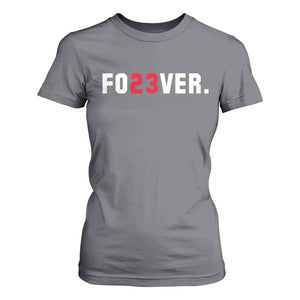 Classic Baseball Jersey Number 23 T Shirt For Women Fo23ever #23 Vintage Sports Fan - Print Your Wear
