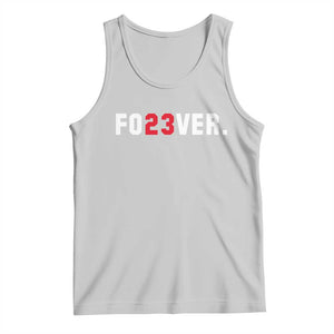 Classic Baseball Jersey Number 23 Tank Top Fo23ever #23 Vintage Sports Fan - Print Your Wear