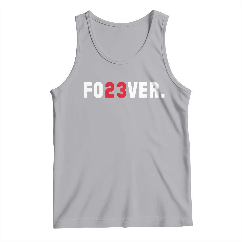 Classic Baseball Jersey Number 23 Tank Top Fo23ever #23 Vintage Sports Fan - Print Your Wear