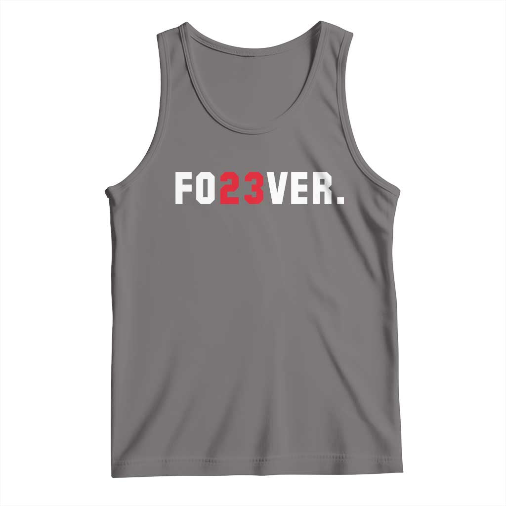 Classic Baseball Jersey Number 23 Tank Top Fo23ever #23 Vintage Sports Fan - Print Your Wear