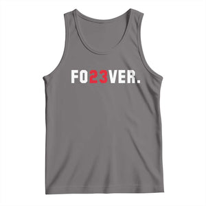 Classic Baseball Jersey Number 23 Tank Top Fo23ever #23 Vintage Sports Fan - Print Your Wear
