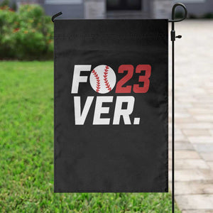 Classic Baseball Jersey Number 23 Garden Flag Fo23ever #23 Ball Sports Fan - Print Your Wear