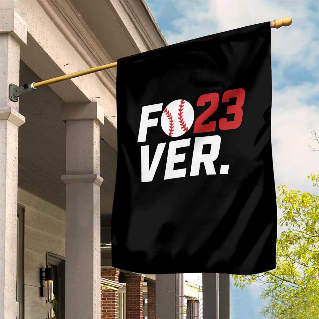 Classic Baseball Jersey Number 23 Garden Flag Fo23ever #23 Ball Sports Fan - Print Your Wear