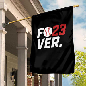 Classic Baseball Jersey Number 23 Garden Flag Fo23ever #23 Ball Sports Fan - Print Your Wear