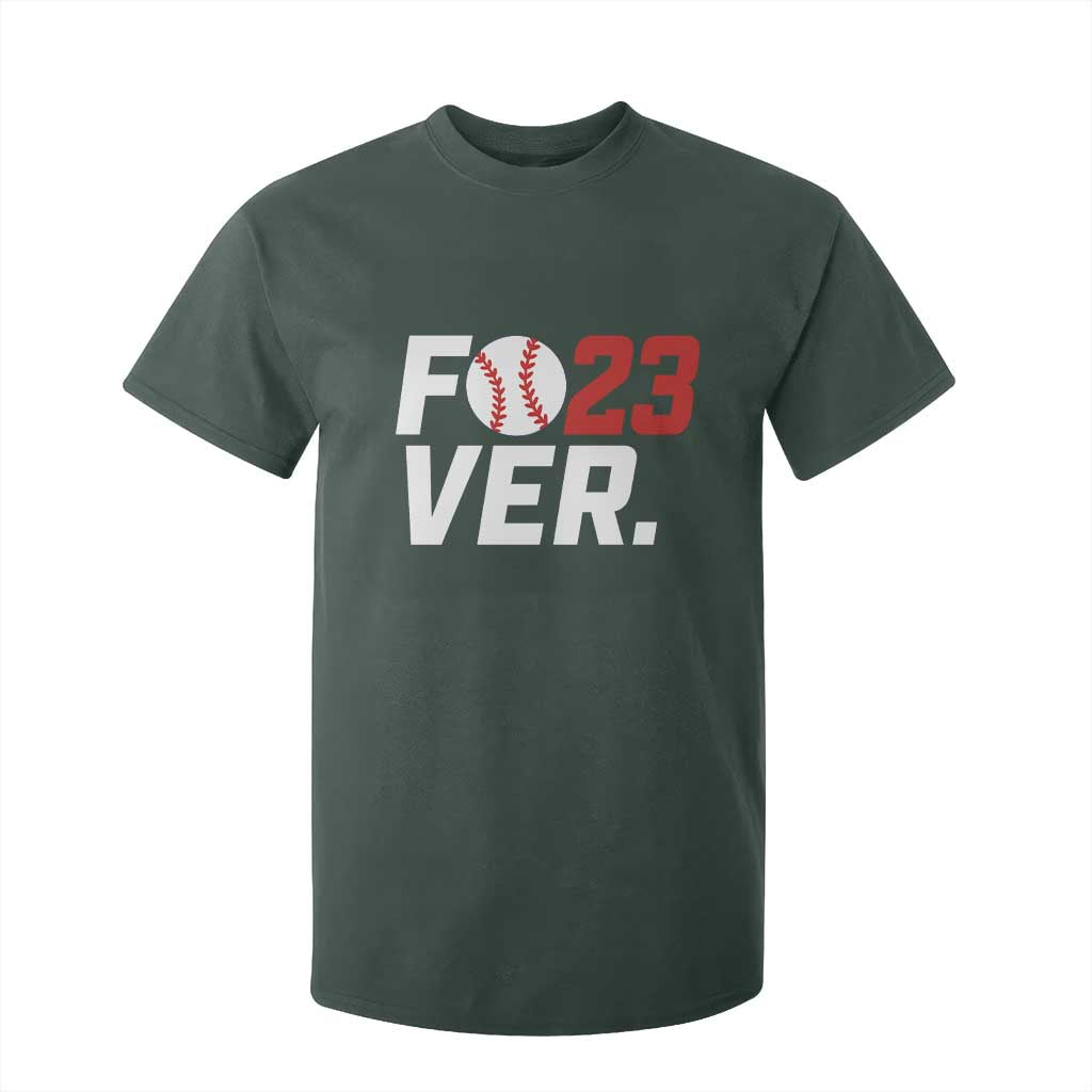 Classic Baseball Jersey Number 23 T Shirt For Kid Fo23ever #23 Ball Sports Fan - Print Your Wear
