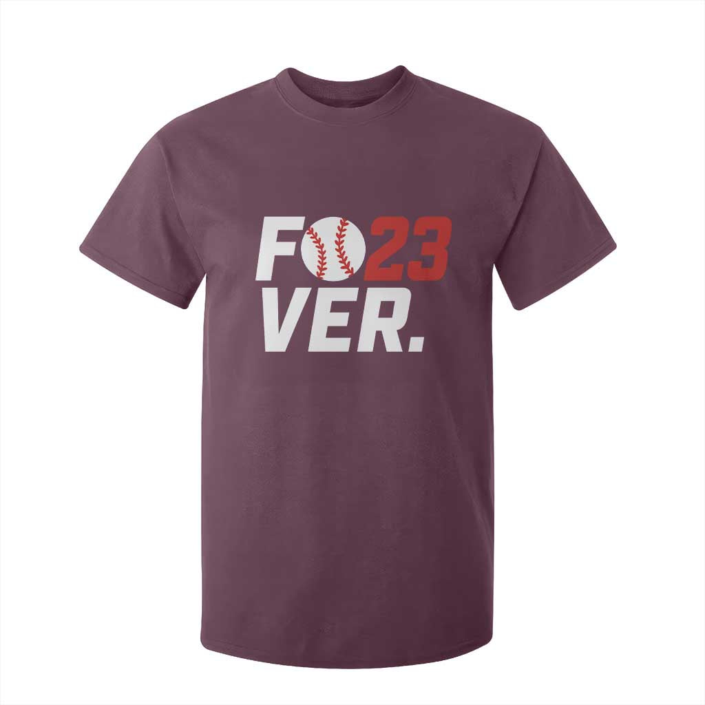Classic Baseball Jersey Number 23 T Shirt For Kid Fo23ever #23 Ball Sports Fan - Print Your Wear