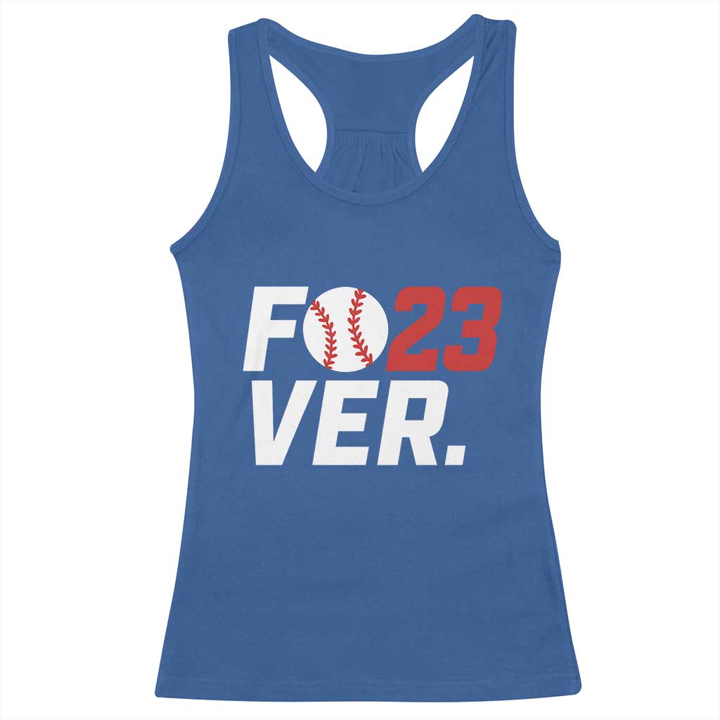 Classic Baseball Jersey Number 23 Racerback Tank Top Fo23ever #23 Ball Sports Fan - Print Your Wear