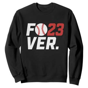 Classic Baseball Jersey Number 23 Sweatshirt Fo23ever #23 Ball Sports Fan - Print Your Wear