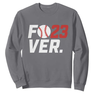 Classic Baseball Jersey Number 23 Sweatshirt Fo23ever #23 Ball Sports Fan - Print Your Wear