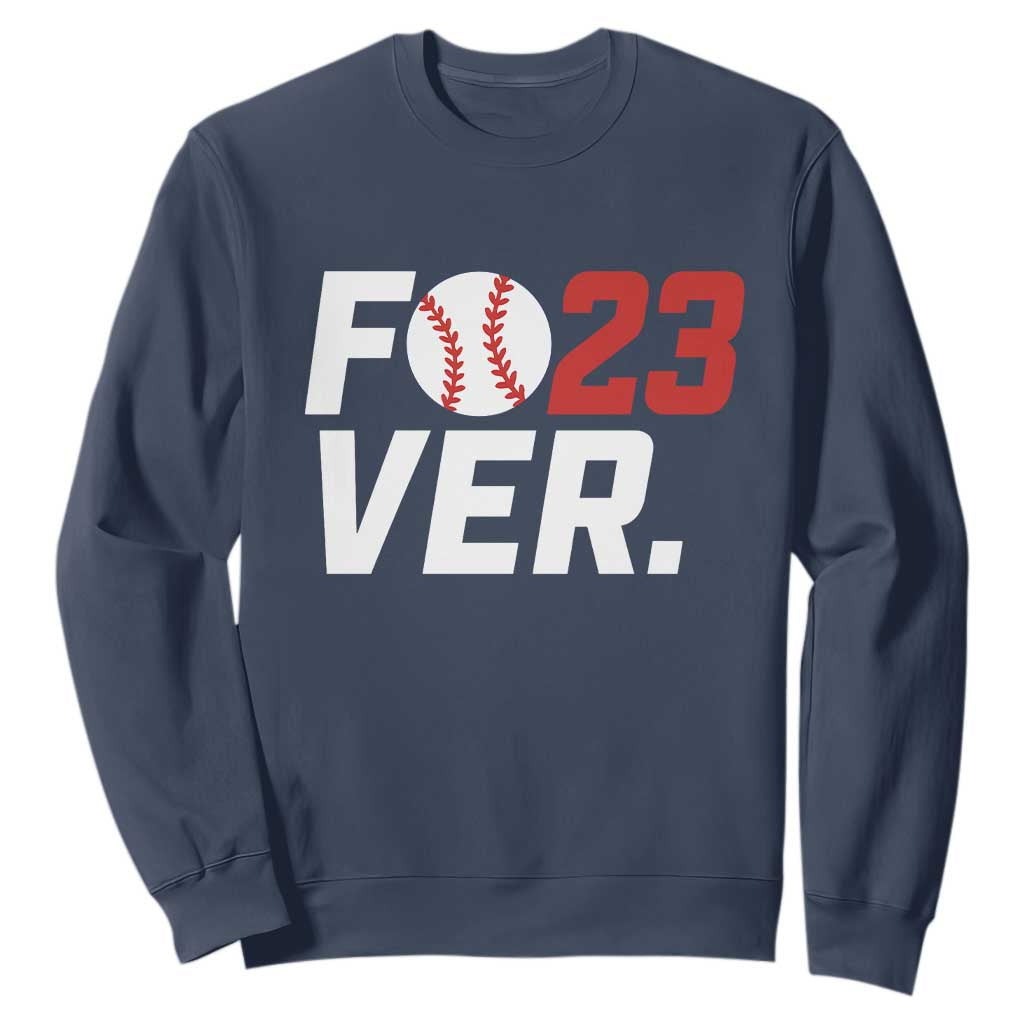 Classic Baseball Jersey Number 23 Sweatshirt Fo23ever #23 Ball Sports Fan - Print Your Wear