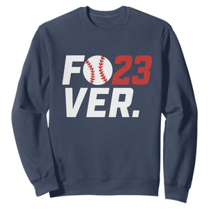 Classic Baseball Jersey Number 23 Sweatshirt Fo23ever #23 Ball Sports Fan - Print Your Wear