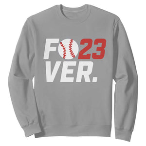 Classic Baseball Jersey Number 23 Sweatshirt Fo23ever #23 Ball Sports Fan - Print Your Wear