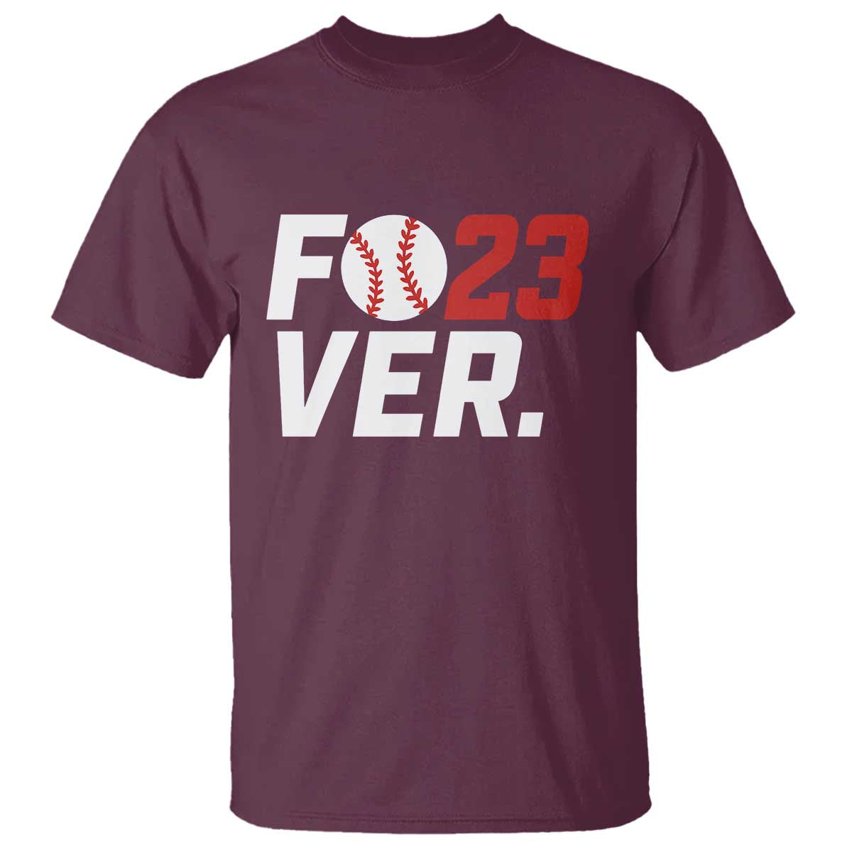 Classic Baseball Jersey Number 23 T Shirt Fo23ever #23 Ball Sports Fan - Print Your Wear