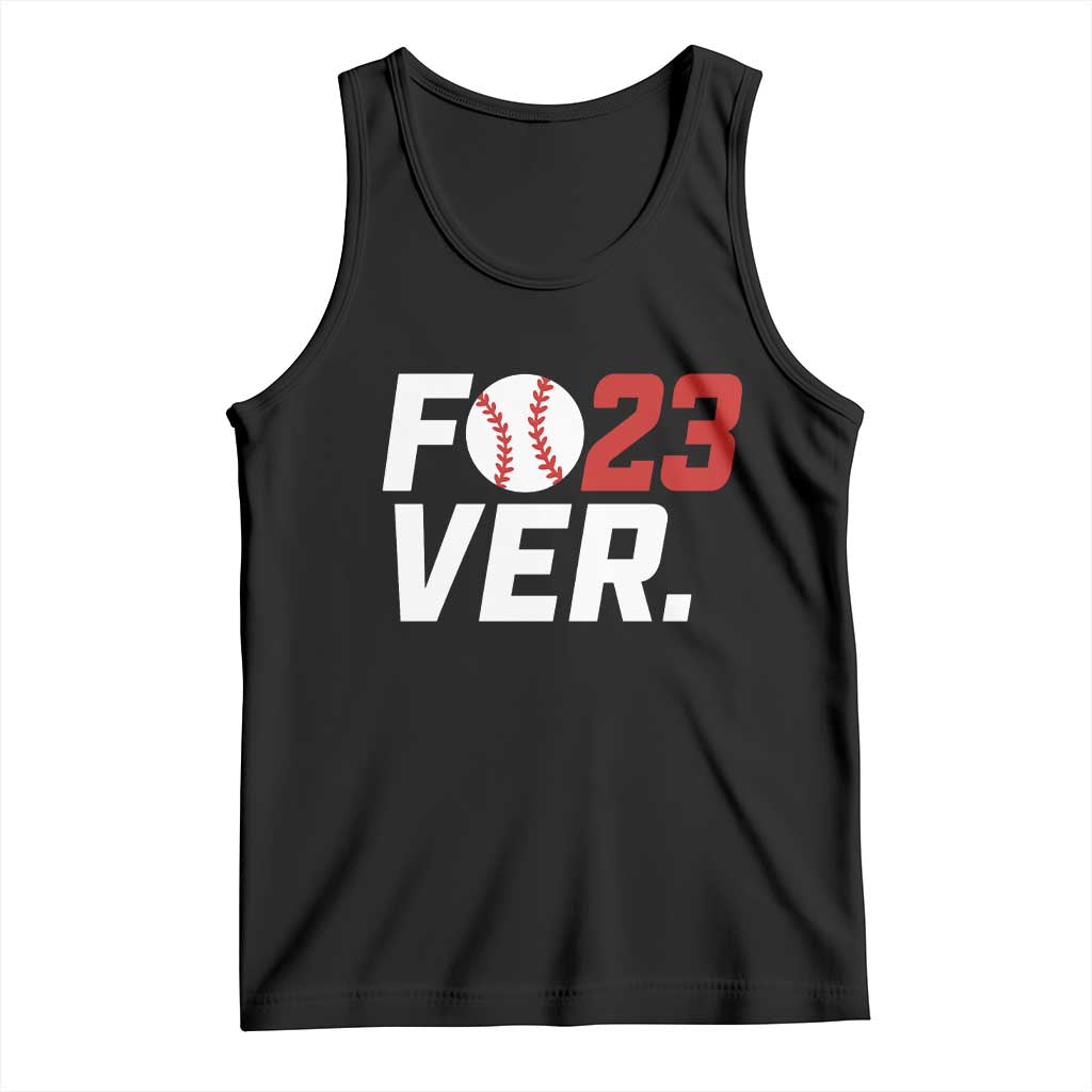 Classic Baseball Jersey Number 23 Tank Top Fo23ever #23 Ball Sports Fan - Print Your Wear