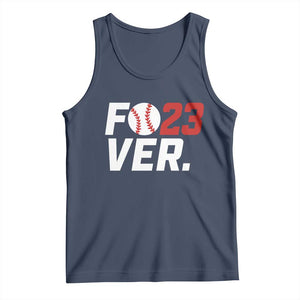 Classic Baseball Jersey Number 23 Tank Top Fo23ever #23 Ball Sports Fan - Print Your Wear