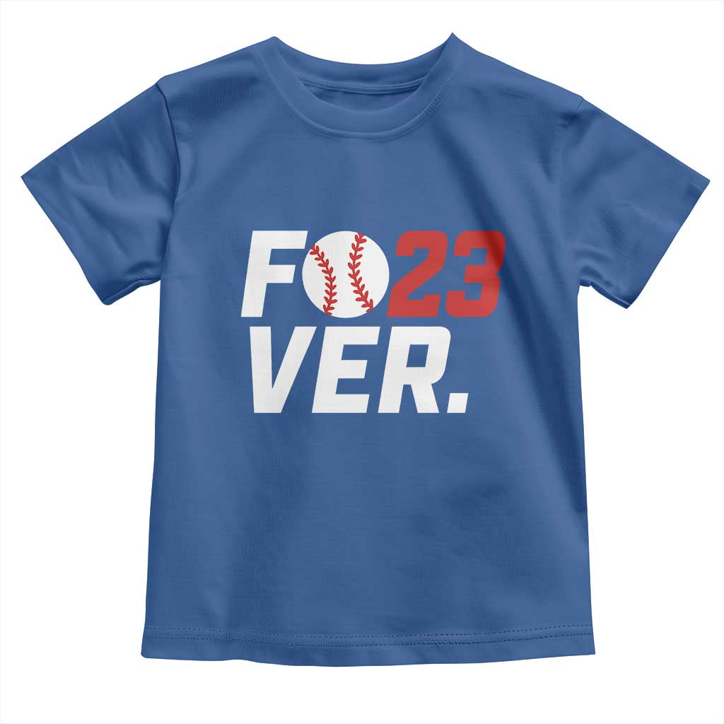 Classic Baseball Jersey Number 23 Toddler T Shirt Fo23ever #23 Ball Sports Fan - Print Your Wear