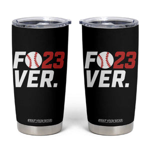 Classic Baseball Jersey Number 23 Tumbler Cup Fo23ever #23 Ball Sports Fan - Print Your Wear