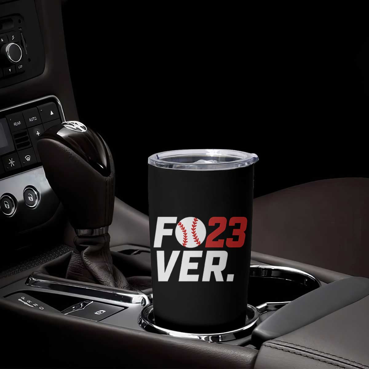 Classic Baseball Jersey Number 23 Tumbler Cup Fo23ever #23 Ball Sports Fan - Print Your Wear