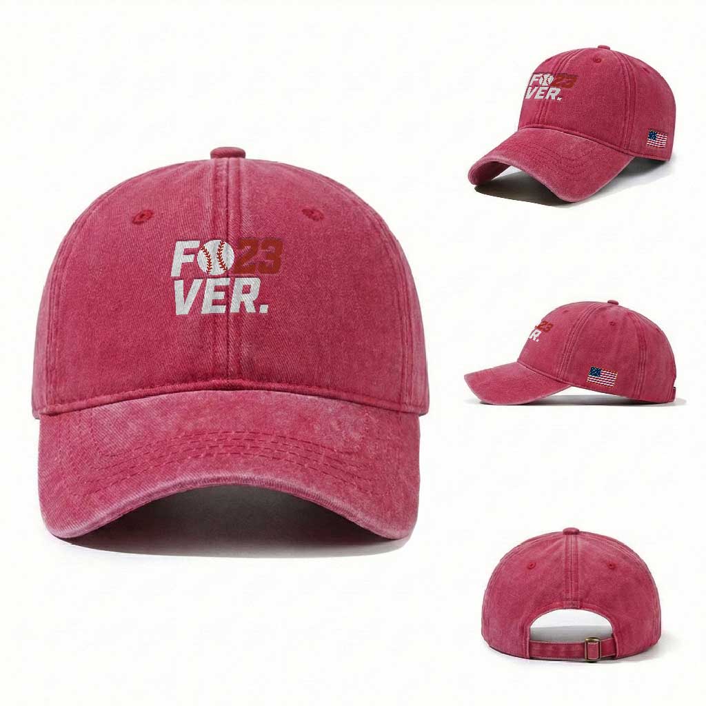 Classic Baseball Jersey Number 23 Washed Cotton Baseball Cap Fo23ever #23 Ball Sports Fan