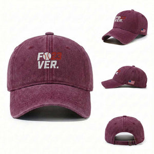 Classic Baseball Jersey Number 23 Washed Cotton Baseball Cap Fo23ever #23 Ball Sports Fan