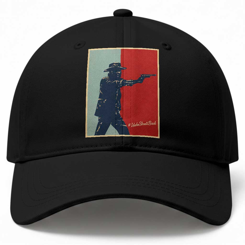Idaho Shoots Back Vintage Pop Art Poster Style Graphic Baseball Cap TS02 Print Your Wear