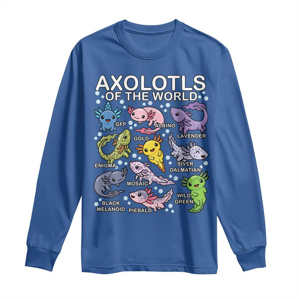 Axolotl Black Pattern Print Men Long Robe