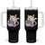 Ramen Cat Kawaii Tumbler With Handle Anime Japanese Neko Cute Graphic TS02 One Size: 40 oz Black Print Your Wear