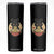 Kawaii Black Cat Eating Ramen Skinny Tumbler Funny Graphic Japanese Kawaii Anime Inspo TS02 Black Print Your Wear