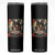 Funny Black Cat Eating Ramen Noodle Graphic Skinny Tumbler Japanese Kawaii Anime Gifts TS02 Black Print Your Wear
