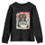 Funny Black Cat Eating Ramen Noodle Graphic Youth Sweatshirt Japanese Anime Manga Kawaii Cats TS02 Black Print Your Wear