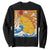 Funny Cat Japanese Anime Kawaii Sweatshirt Catzilla Meme Retro Vintage Graphic TS02 Black Print Your Wear