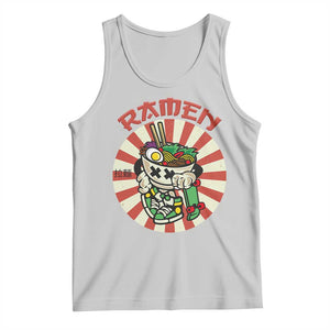 Kawaii Japan Ramen Tank Top Cute Skater Japanese Noodles Anime Skateboard Lover TS02 Ash Print Your Wear