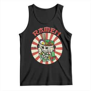 Kawaii Japan Ramen Tank Top Cute Skater Japanese Noodles Anime Skateboard Lover TS02 Black Print Your Wear