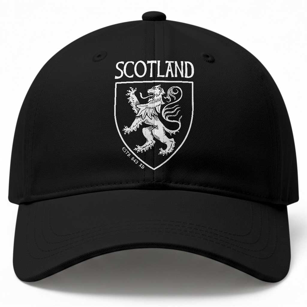 Scotland Lion Rampant Scottish Heritage Pride Graphic Baseball Cap