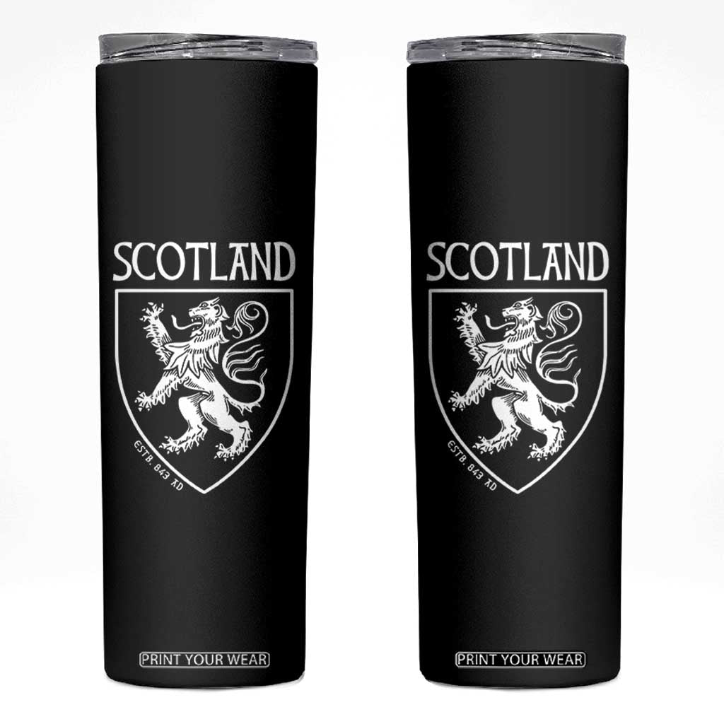 Scotland Lion Rampant Scottish Heritage Pride Graphic Skinny Tumbler