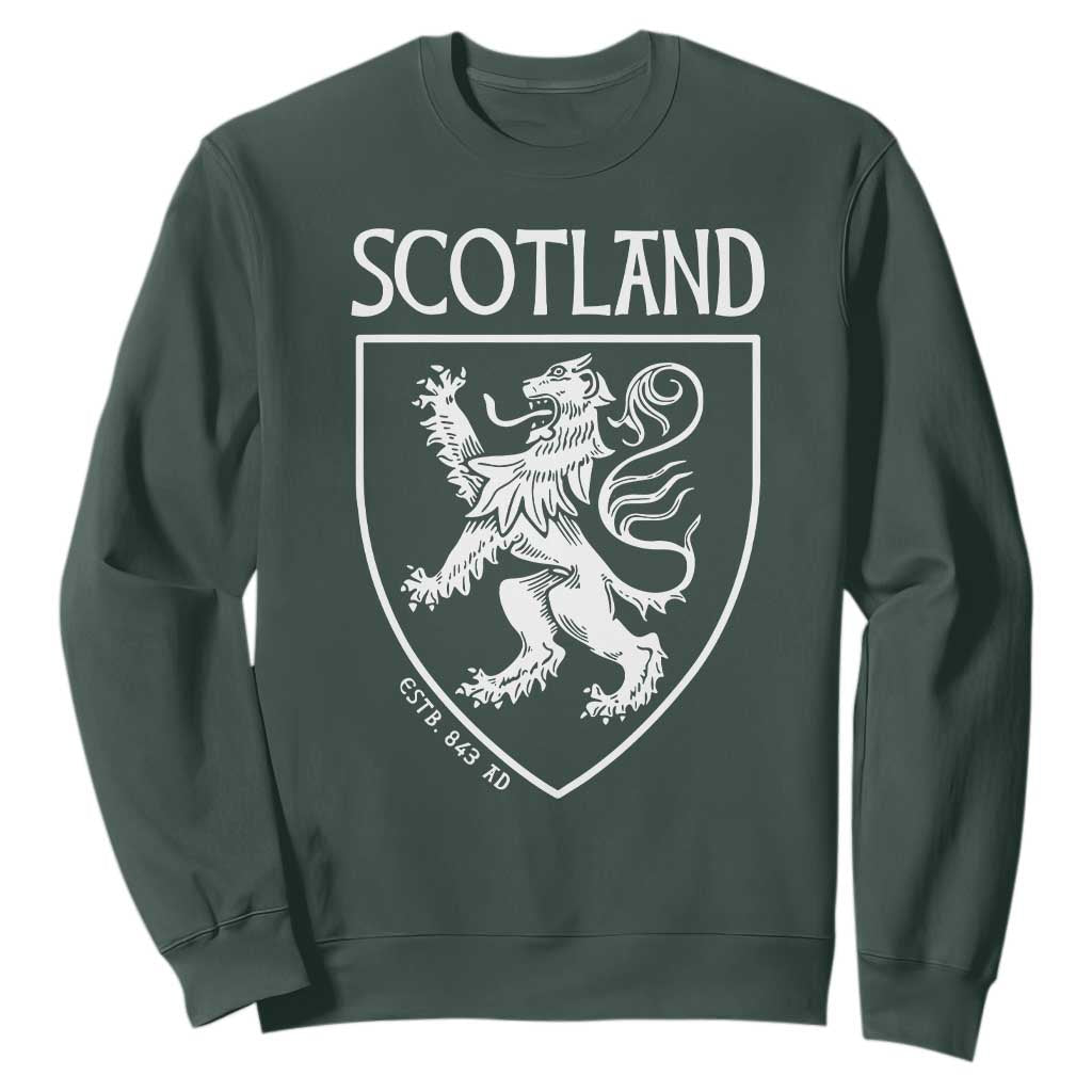 Scotland Lion Rampant Scottish Heritage Pride Graphic Sweatshirt