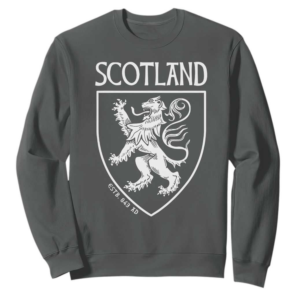 Scotland Lion Rampant Scottish Heritage Pride Graphic Sweatshirt