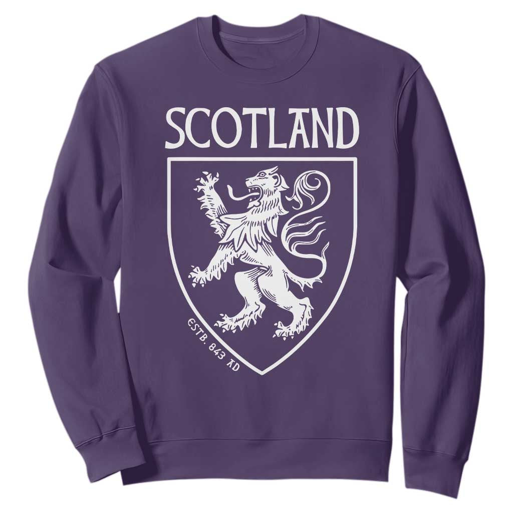 Scotland Lion Rampant Scottish Heritage Pride Graphic Sweatshirt