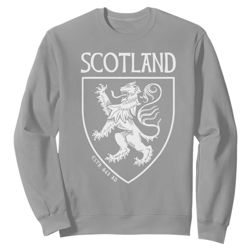 Scotland Lion Rampant Scottish Heritage Pride Graphic Sweatshirt