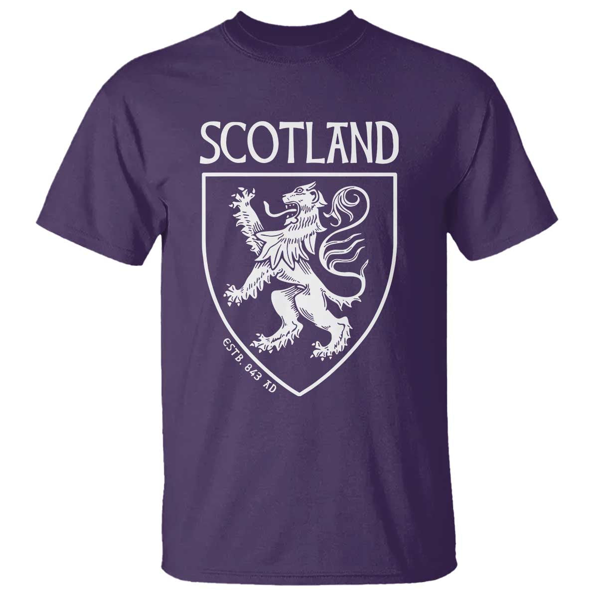 Scotland Lion Rampant Scottish Heritage Pride Graphic T Shirt